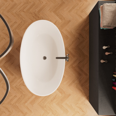 Ванна Frank F6139 173x103 отдельностоящая, 12529