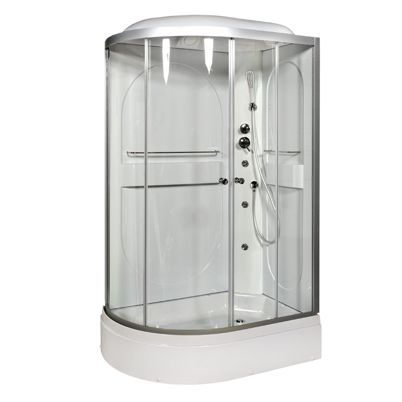 Душевая кабина DTO L 520 R с гидромассажем (120x80)