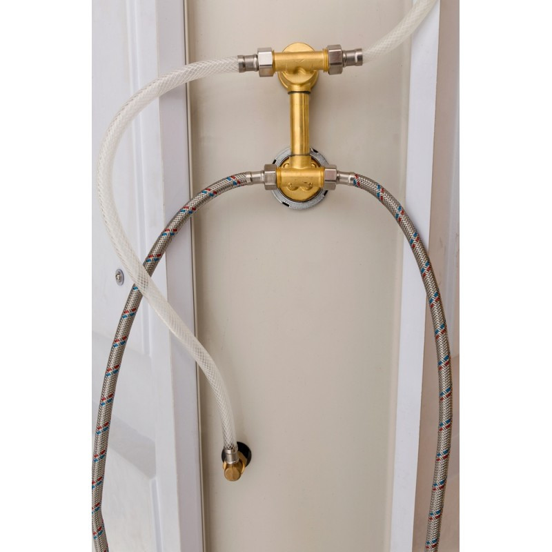 Душевая кабина DTO L 520 R с гидромассажем (120x80)