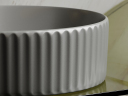 Умывальник CERAMICANOVA Element чаша накладная круглая (цвет Антрацит Матовый) CN6057MH