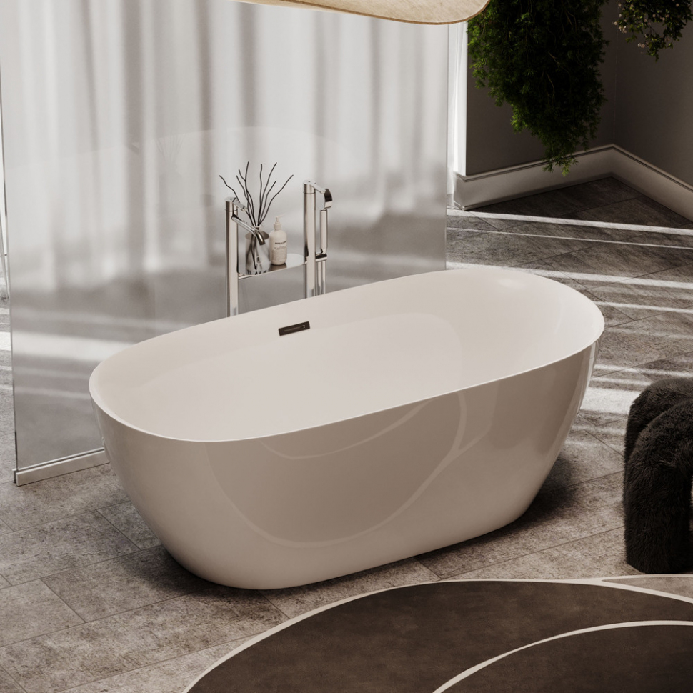 Ванна SANCOS Fusion акриловая отдельностоящая, белый 1700x800x580мм, FB03