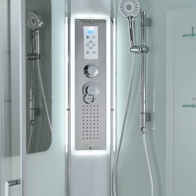 Душевая кабина AvaCan A2812LLED 120x80 см, левая