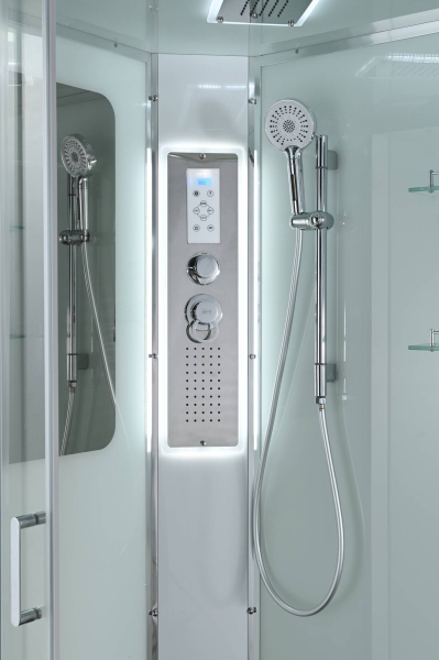 Душевая кабина AvaCan A2812LLED 120x80 см, левая