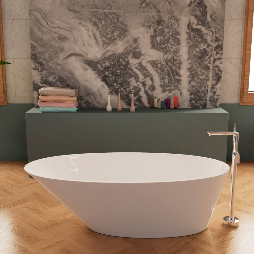 Ванна Frank F6116 180x85 отдельностоящая, 12522