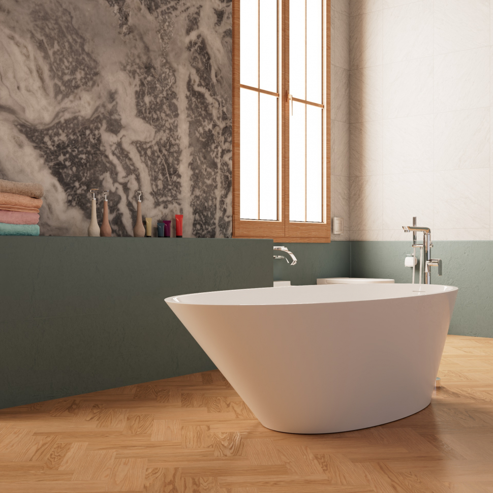 Ванна Frank F6116 180x85 отдельностоящая, 12522