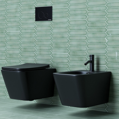 Подвесное биде CERAMICANOVA Metric CN3008MB