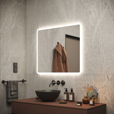 Зеркало SANCOS Arcadia с подсветкой 800х700, AR800