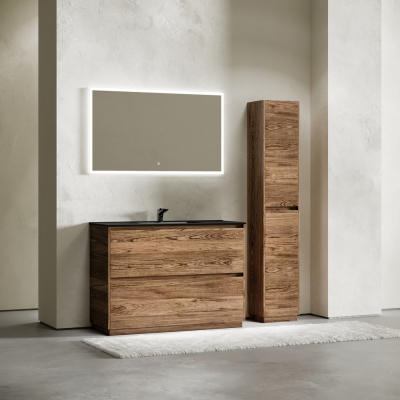 Тумба напольная под раковину SANCOS Libra Floor, дуб чарльстон 1190х450х840 мм, LB120F-1ECH