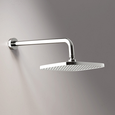 Встраиваемая душевая система Damixa Gala 953510000 хром: тропический верхний душ, ручной душ, излив