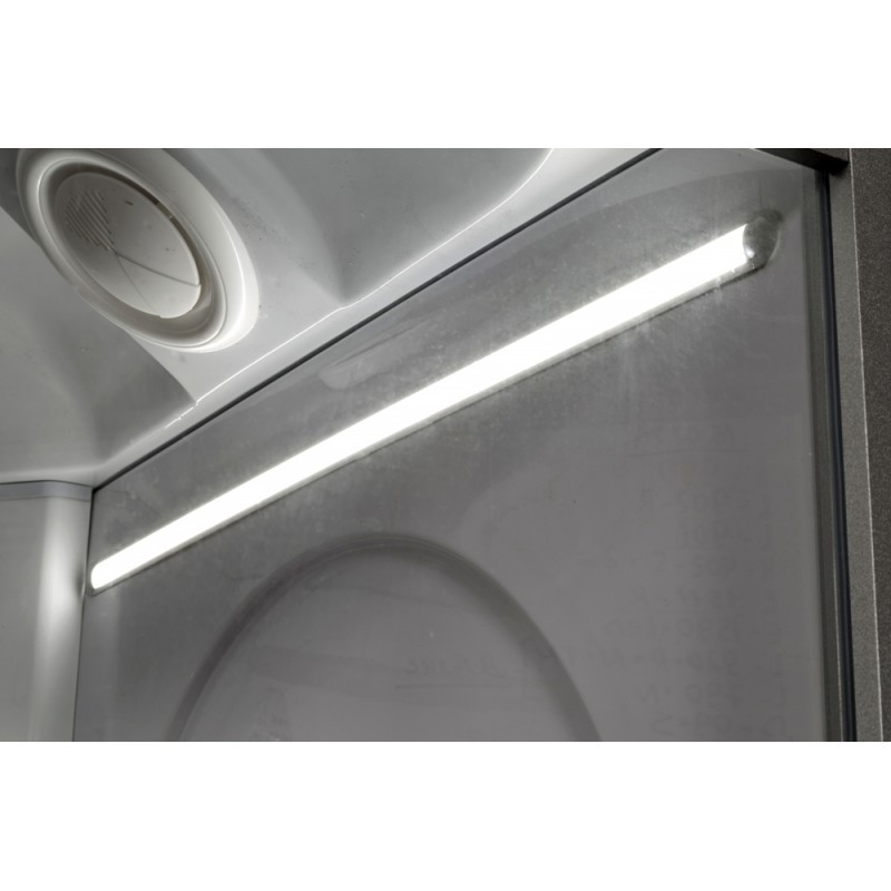 Душевая кабина DTO L 520 R LED (120x80)