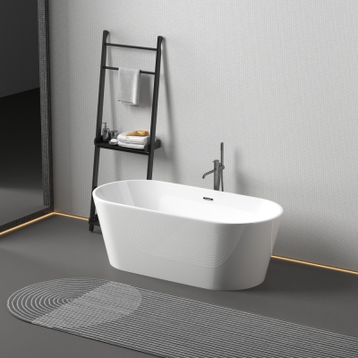 Ванна SANCOS Mimi акриловая отдельностоящая, белый 1700x800x590мм, FB01