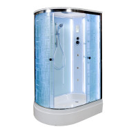 Душевая кабина DTO EM 2712R LED с гидромассажем (120x80)