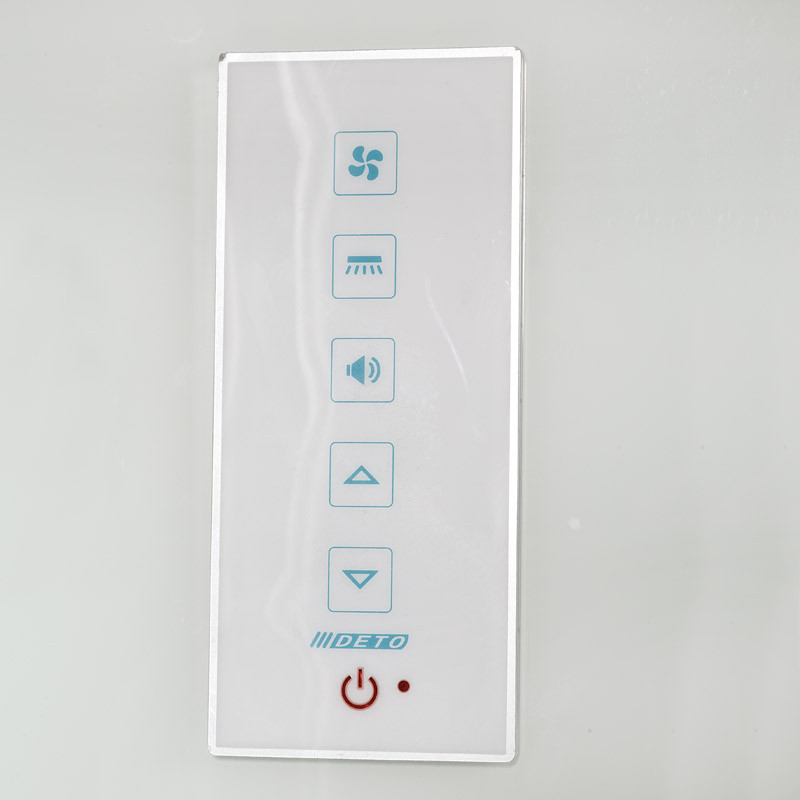 Душевая кабина DTO EM 2712R LED с гидромассажем (120x80)