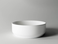 Умывальник CERAMICANOVA Element чаша накладная круглая (цвет Белый Матовый) CN6006