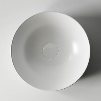 Умывальник CERAMICANOVA Element чаша накладная круглая (цвет Белый Матовый) CN6006