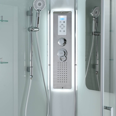 Душевая кабина AvaCan A2912RLED 120x90 см, правая