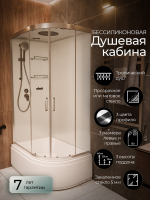Душевая кабина Frank F412/2L  Brilliant 120x80 см, 187009