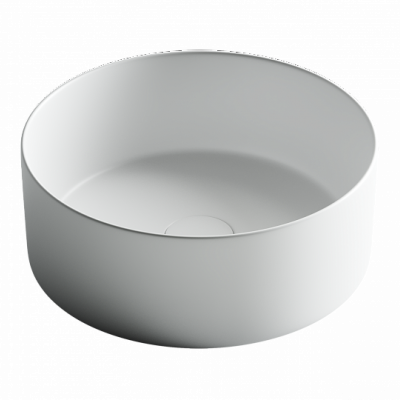 Умывальник CERAMICANOVA Element чаша накладная круглая (цвет Белый Матовый) CN6032MW