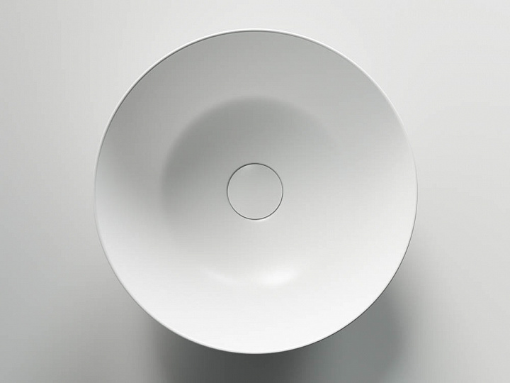 Умывальник CERAMICANOVA Element чаша накладная круглая (цвет Белый Матовый) CN6003