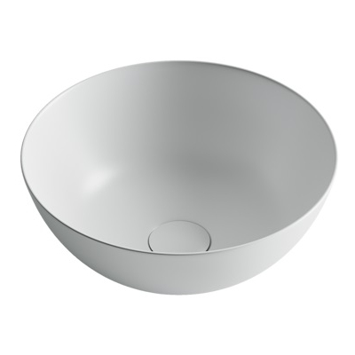 Умывальник CERAMICANOVA Element чаша накладная круглая (цвет Белый Матовый) CN6003