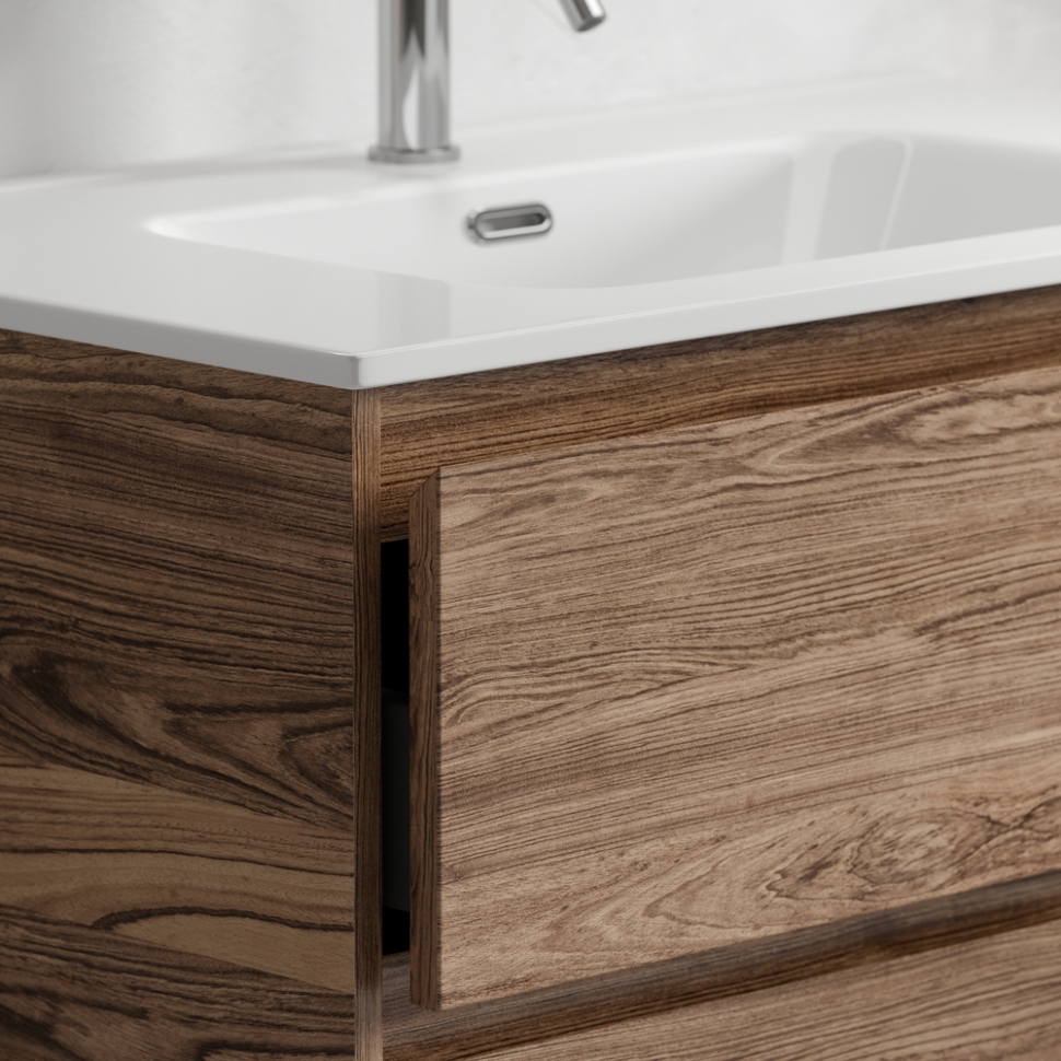 Тумба напольная под раковину SANCOS Libra Floor, дуб чарльстон 690х450х840 мм, LB70FECH