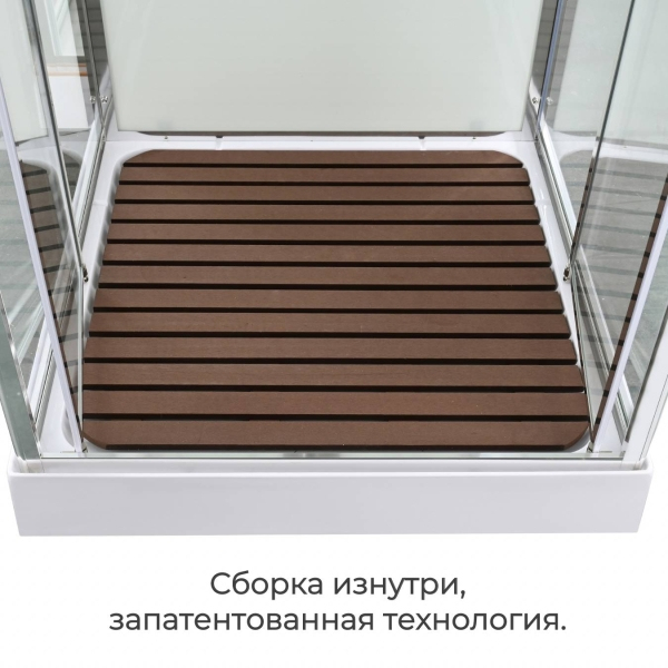 Душевая кабина AvaCan V2080LED 80x80 см