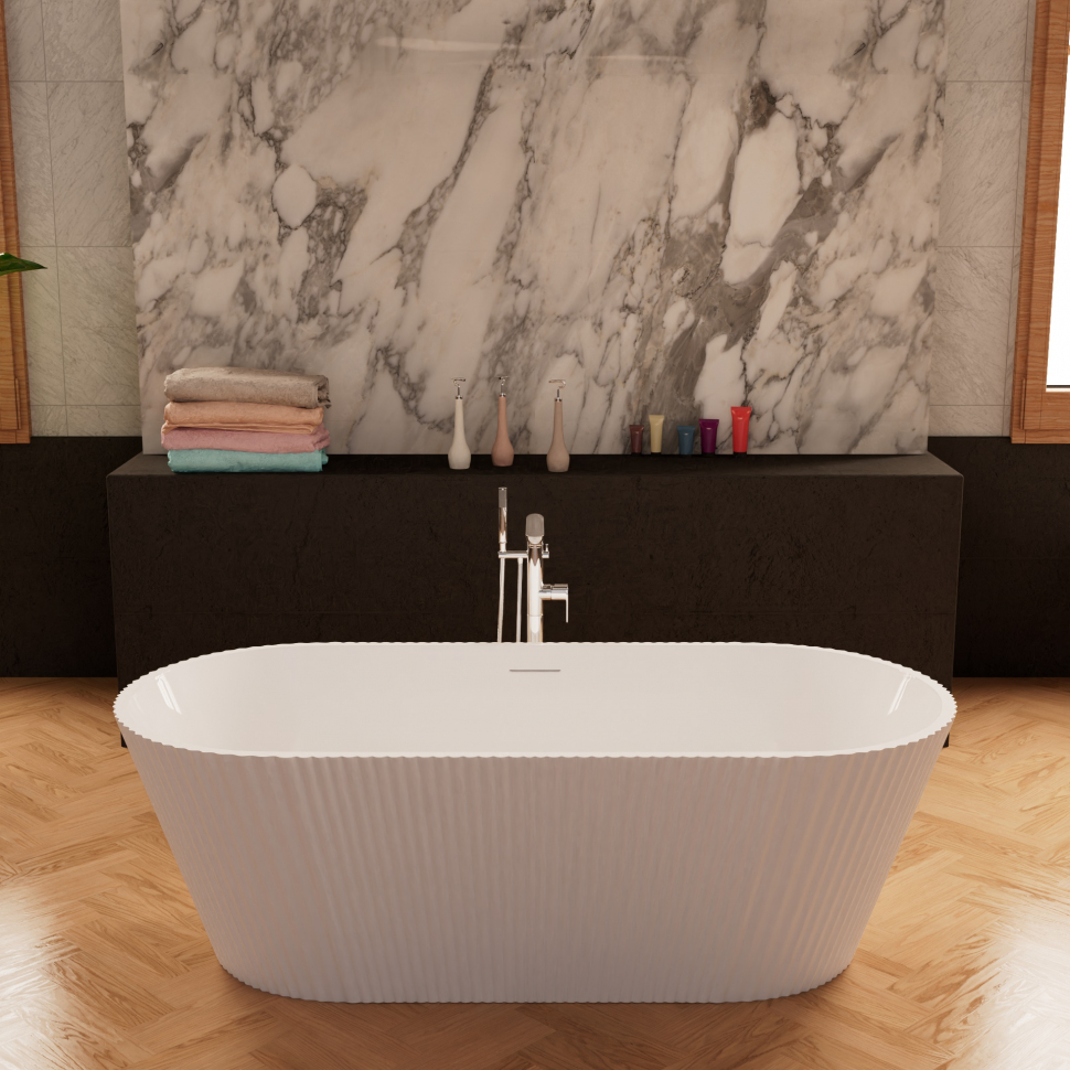 Ванна Frank F6103 White 170x75 отдельностоящая, 12513