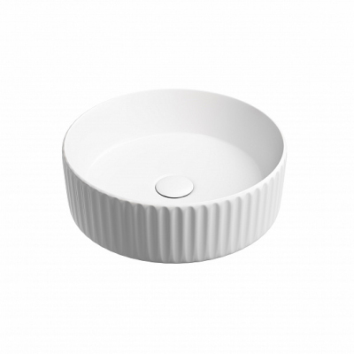 Умывальник CERAMICANOVA Element чаша накладная круглая (цвет Белый Матовый) CN6057MW