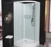 Душевая кабина Frank F408 White без крыши 80x80 см, 4080808