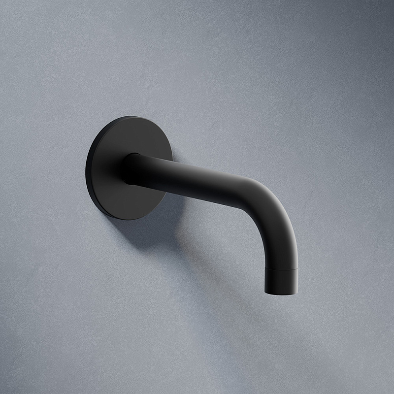 Встраиваемая душевая система Damixa Apollo 947510300 черная: тропический верхний душ, ручной душ, излив