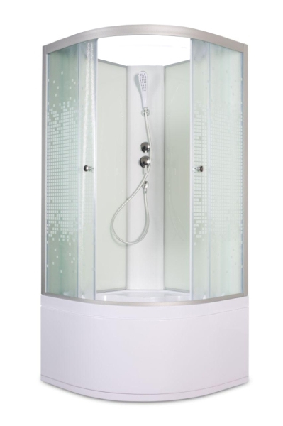 Душевая кабина AvaCan L910 N без крыши 100x100 см, L910N