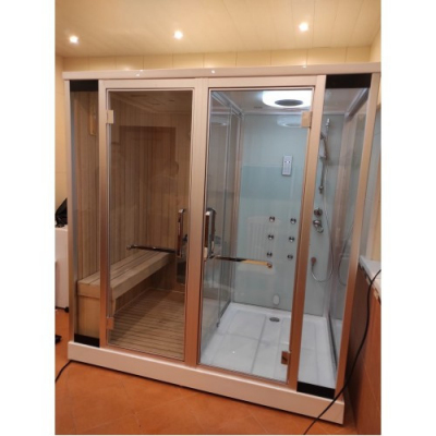 Кабина с финской сауной FRANK F920L 200x130x220 см левосторонняя, 2015123