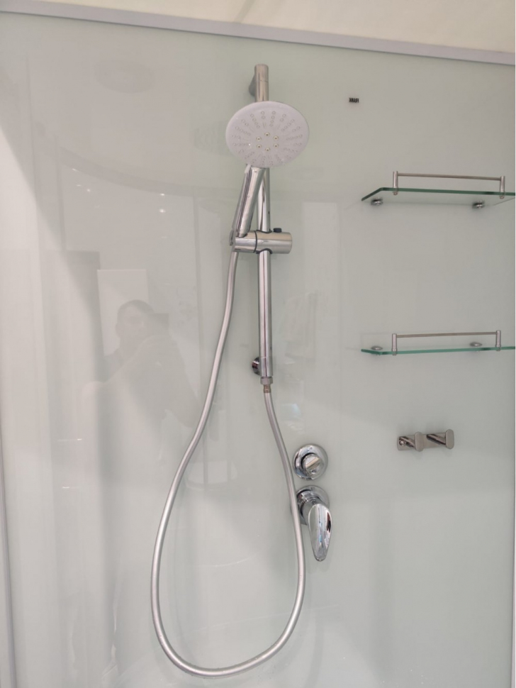 Душевая кабина Frank F412/2L White без крыши 120x80 см, 136009