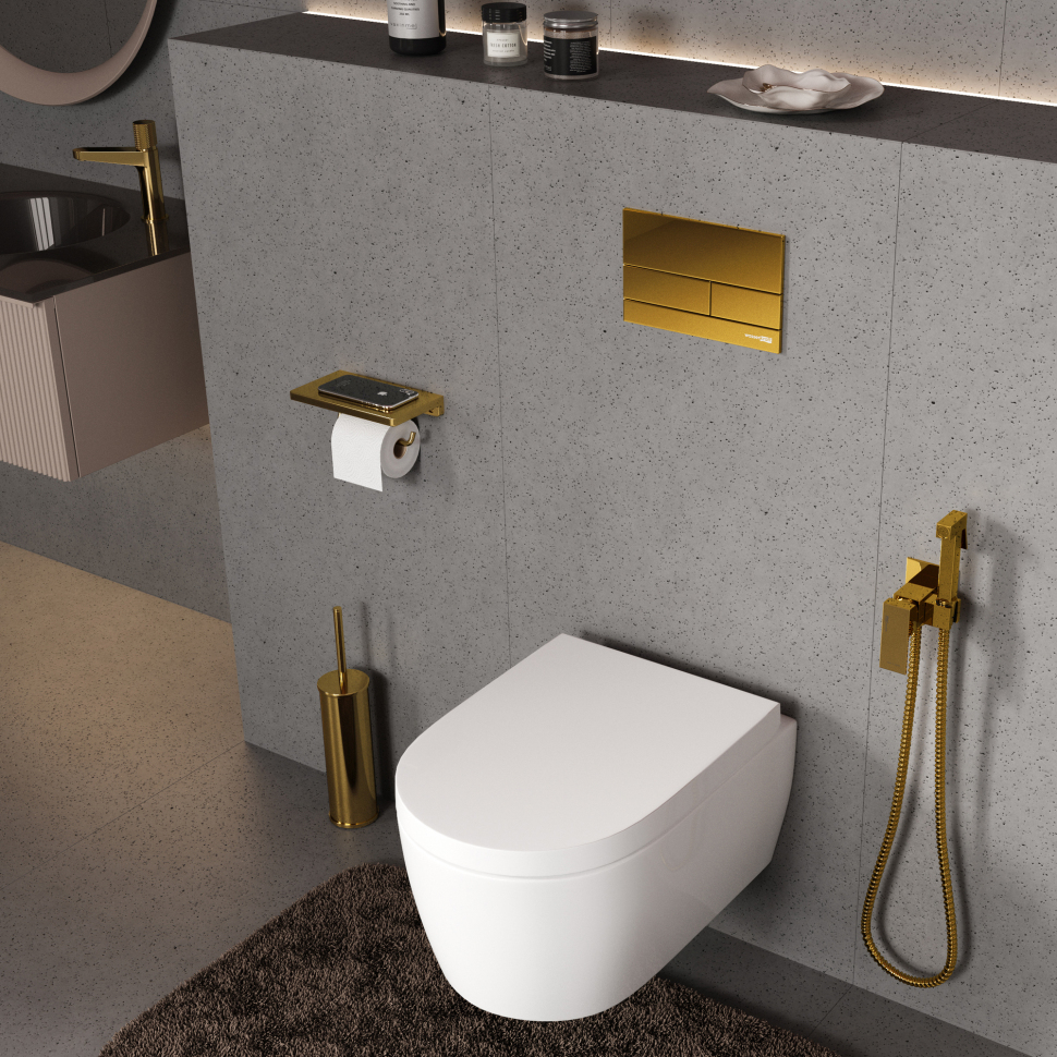 Система инсталляции для унитазов Wasserkraft Dinkel 58TLT.010.ME.PG04