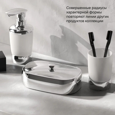 Шкатулка для украшений AM.PM Sensation A3022000 большая, хром