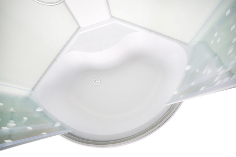 Душевая кабина AvaCan L910 с гидромассажем 100x100 см, L910GM