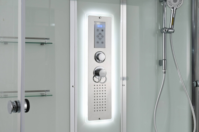 Душевая кабина AvaCan V5015LED 150x85 см