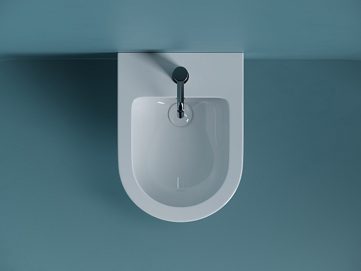 Подвесное биде CERAMICANOVA Uno CN11002