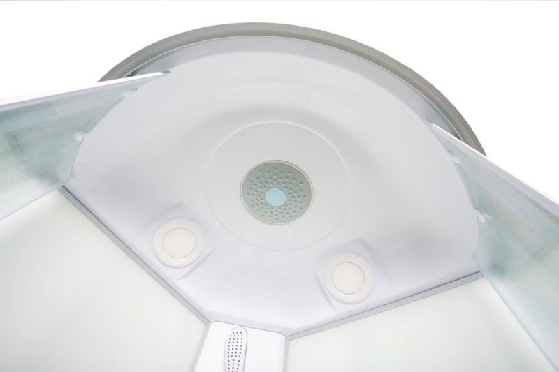 Душевая кабина AvaCan L910 с гидромассажем и электрикой 100x100 см, L910GM+EL