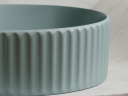Умывальник CERAMICANOVA Element чаша накладная круглая (цвет Зеленый Матовый) CN6057MLG