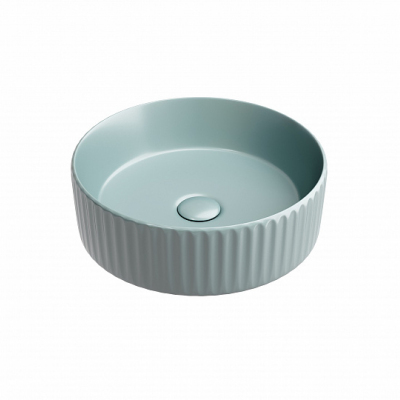 Умывальник CERAMICANOVA Element чаша накладная круглая (цвет Зеленый Матовый) CN6057MLG