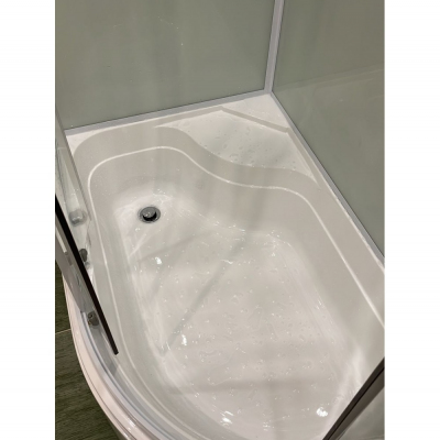 Душевая кабина Frank F412/2L М White 120x80 матовое стекло, 20036