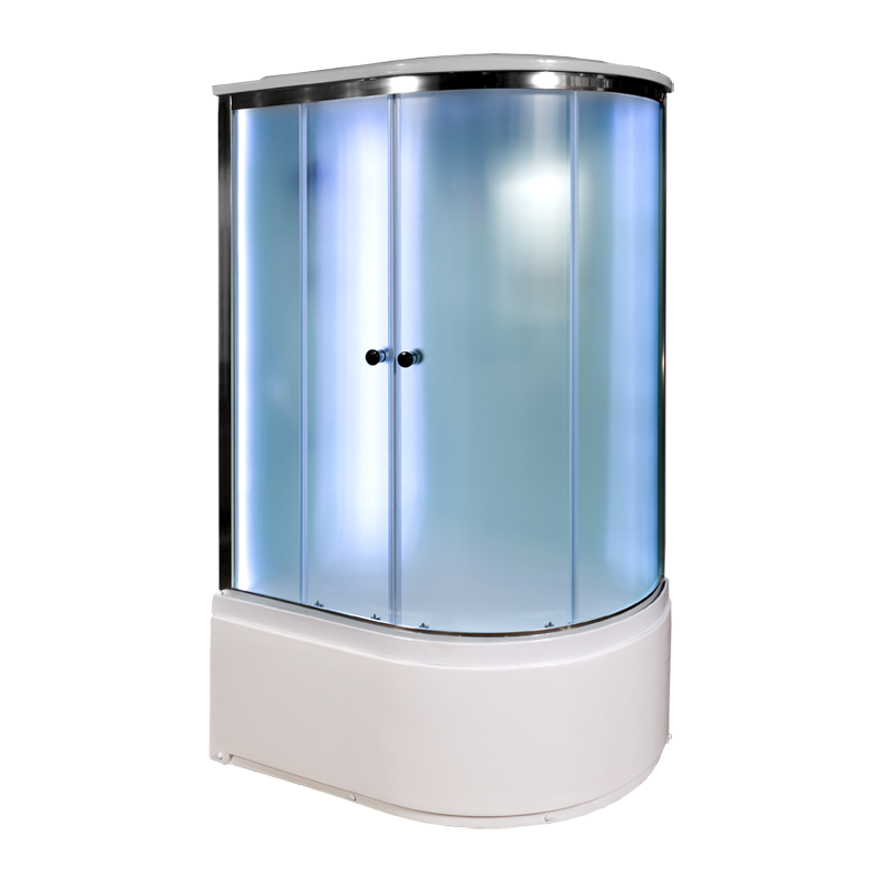 Душевая кабина DTO D 120 S L Led (120x80)