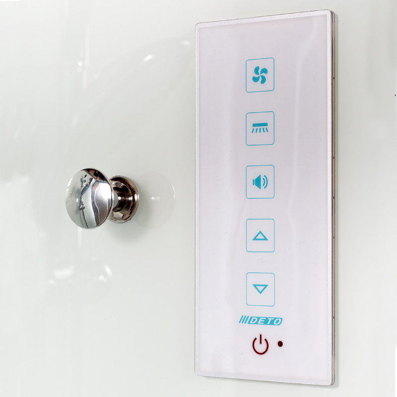 Душевая кабина DTO D 120 S L Led (120x80)