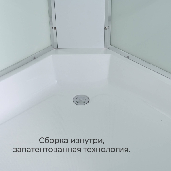 Душевая кабина AvaCan EM3090LED 90x90 см