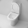Унитаз напольный AM.PM Spirit 2.0 C708600WH безободковый с сиденьем микролифт 58WH, белый