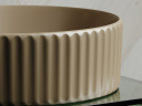 Умывальник CERAMICANOVA Element чаша накладная круглая (цвет Капучино Матовый) CN6057MC