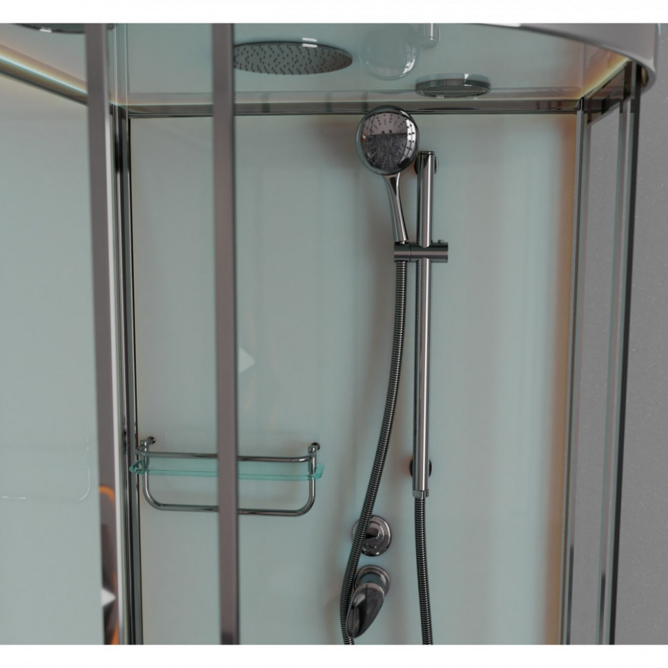 Душевая кабина Frank F409 Brilliant 90x90 см, 155009