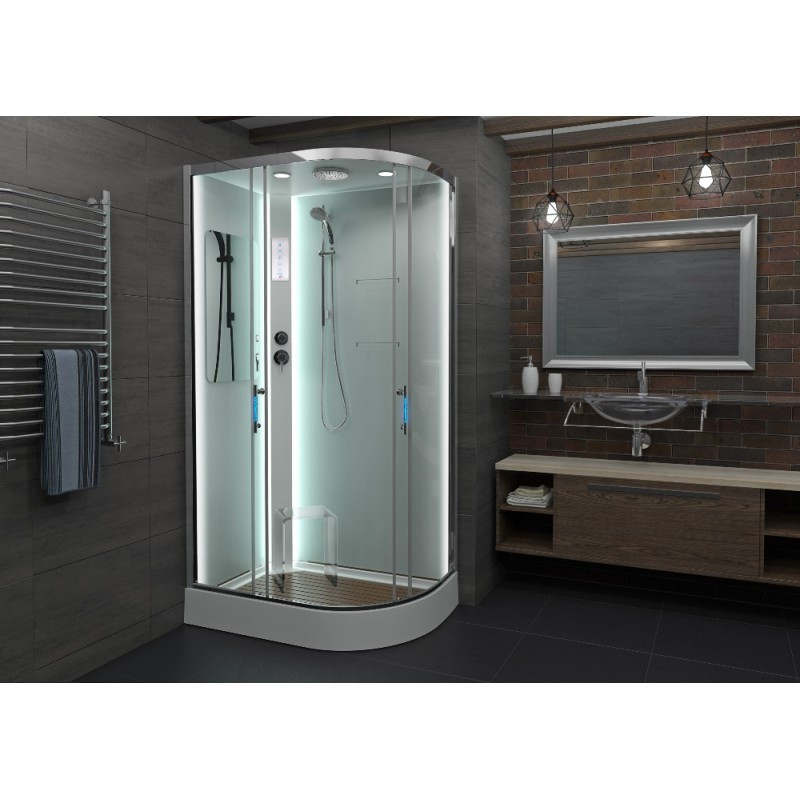 Душевая кабина DTO A 102 L LED (120x80)