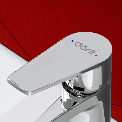 Смеситель для раковины (умывальника) Dorff Prime D4002100 хром